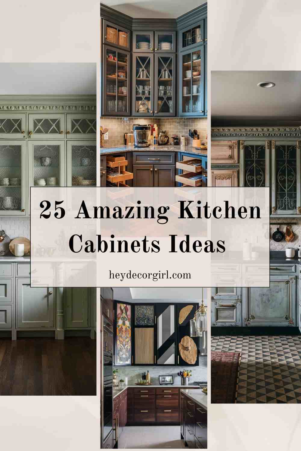 25 Amazing Kitchen Cabinets Ideas