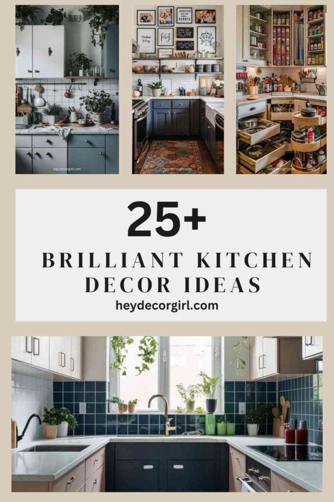 25 Brilliant kitchen Decorating Ideas