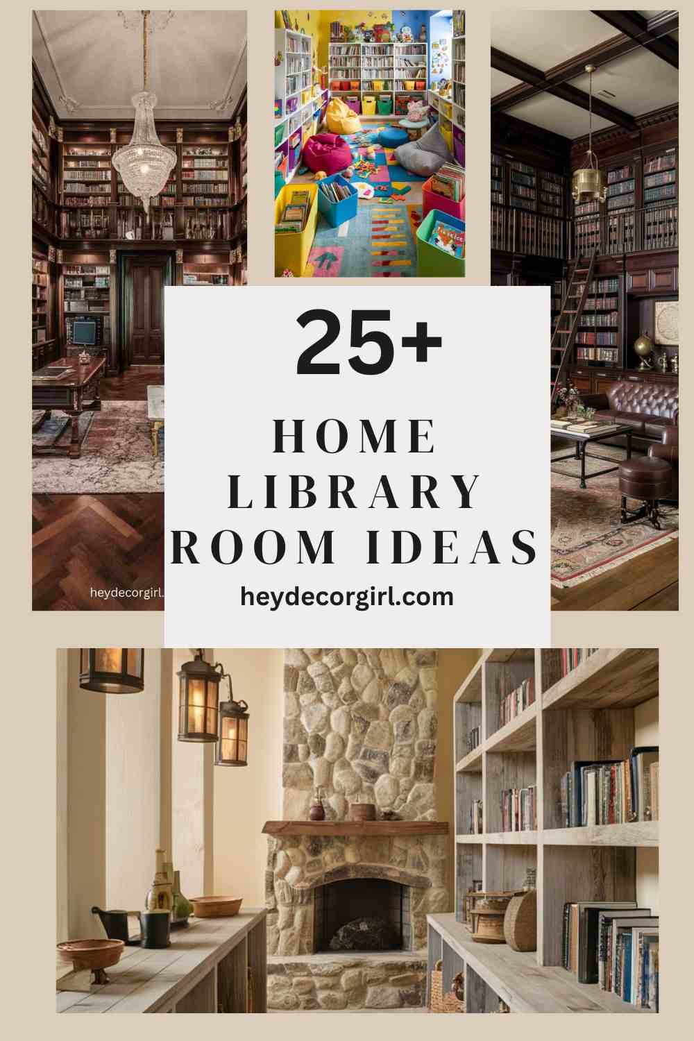 25 Home Library Room Ideas