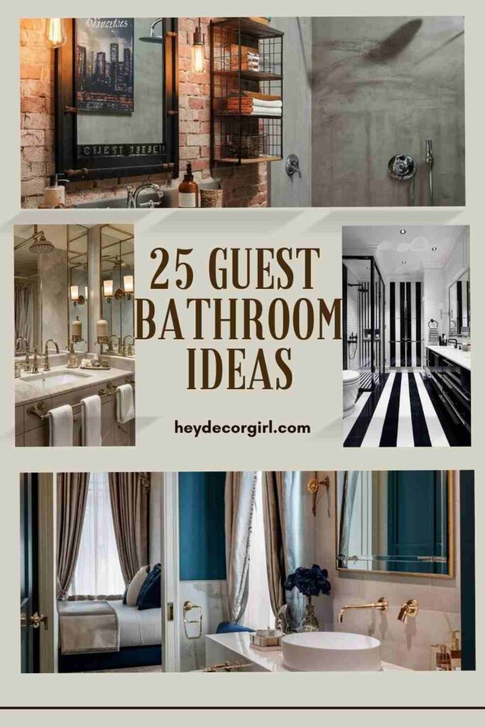 25 guest bathroom ideas you should try in 2024