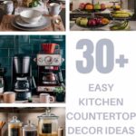 30 Easy Kitchen Countertop Decor Ideas For Home