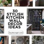 30 stylish kitchen wall decor ideas