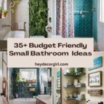 Affordable budget friendly small bathroom Design ideas