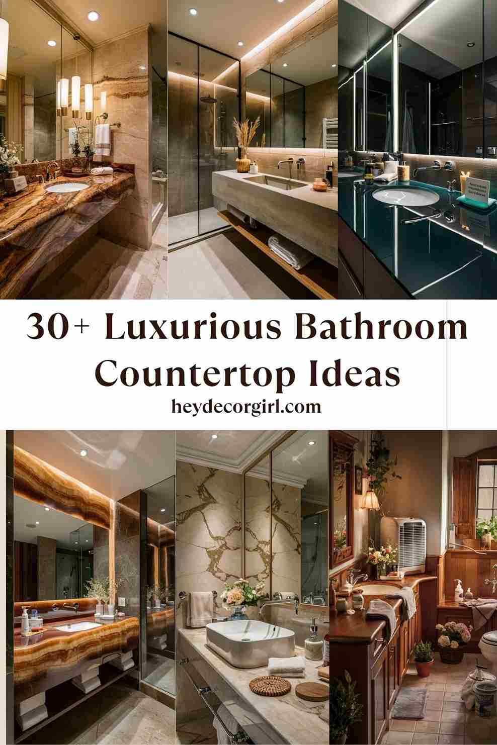 Bathroom Countertop Ideas