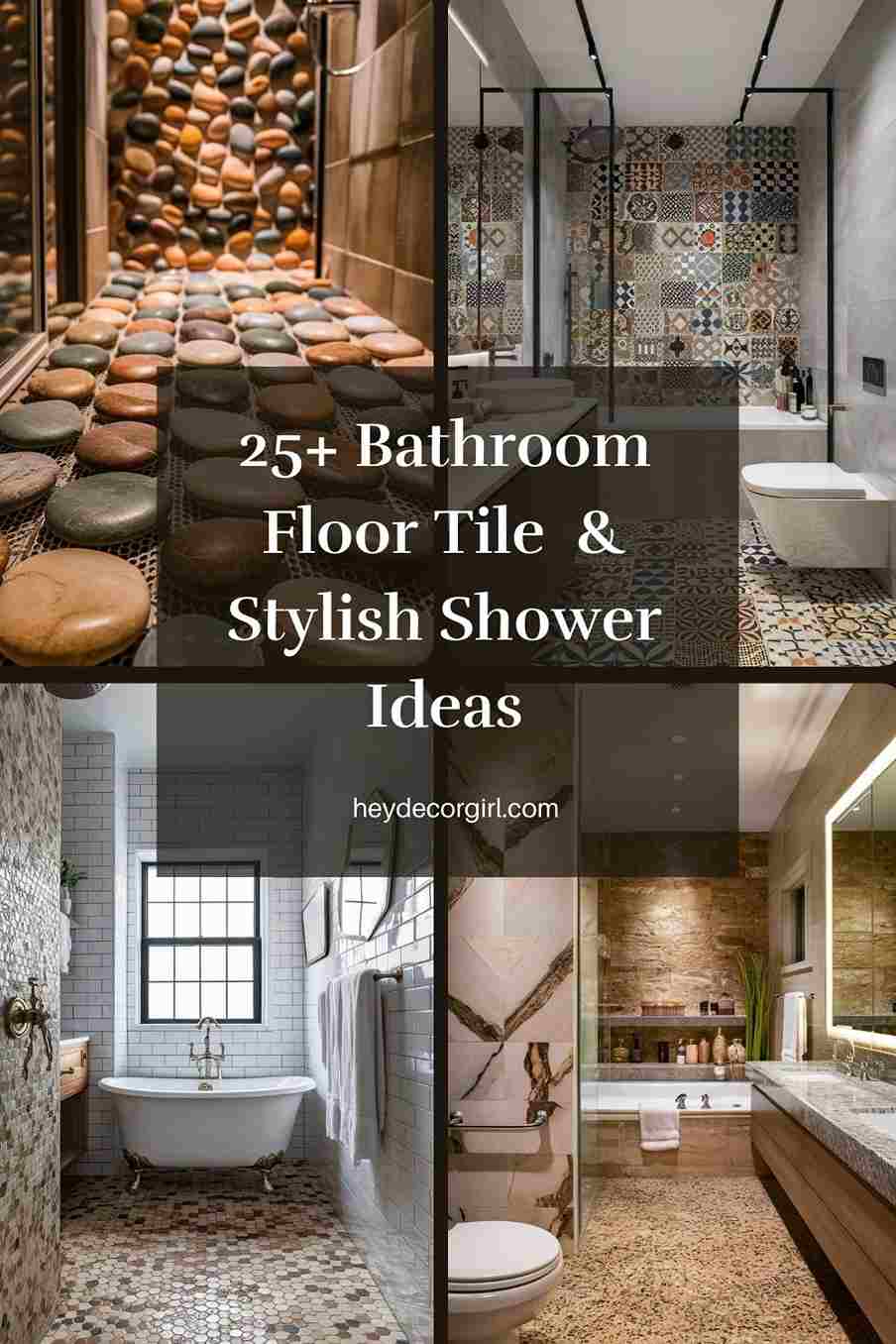 Bathroom floor tile ideas