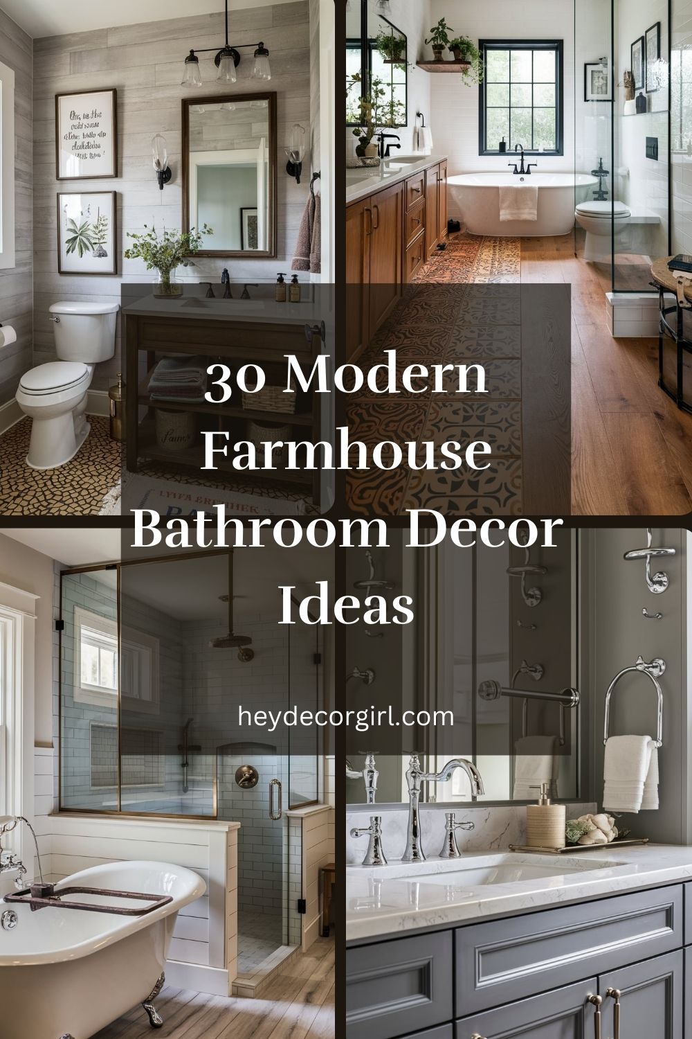 Farmhouse Bathroom Decor