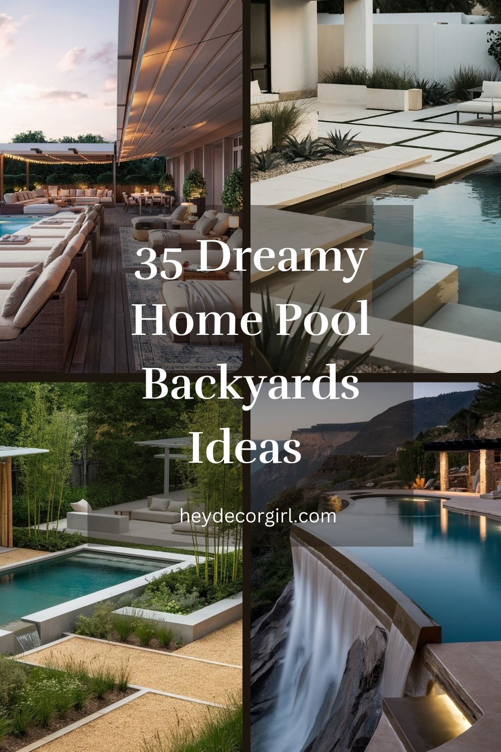 Home Pool Backyards Ideas