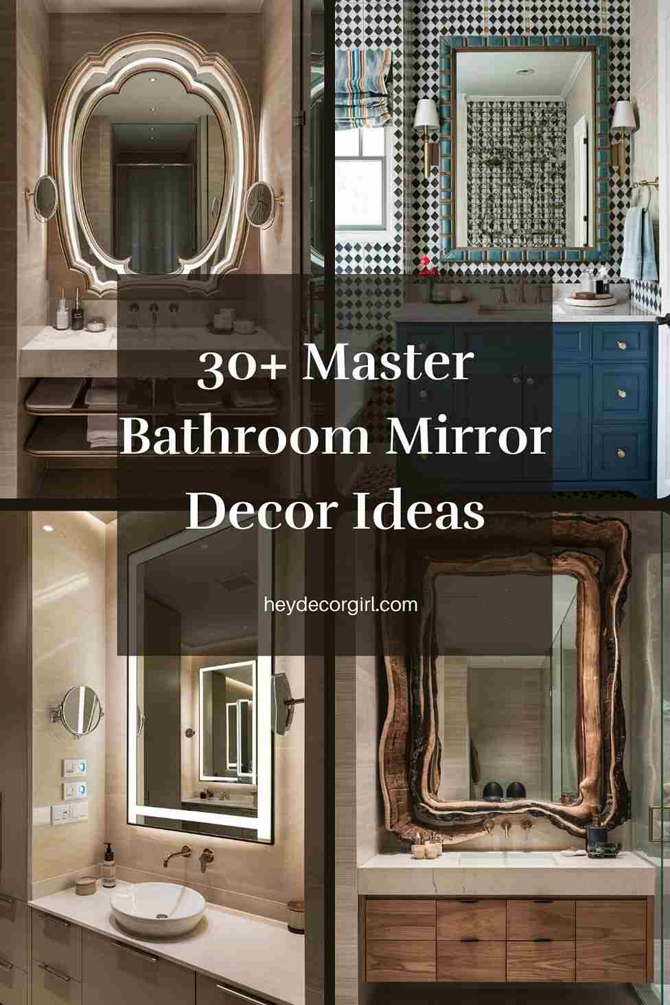 Master Bathroom Mirror Ideas