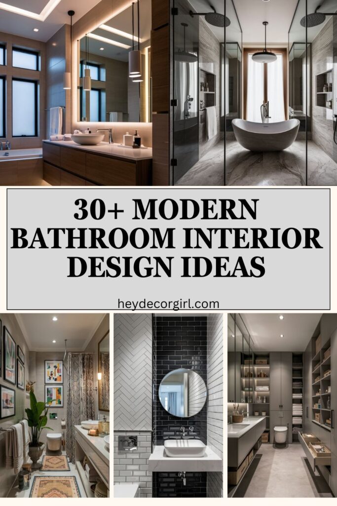 Modern Bathroom Interior Design Ideas: Latest Decor List