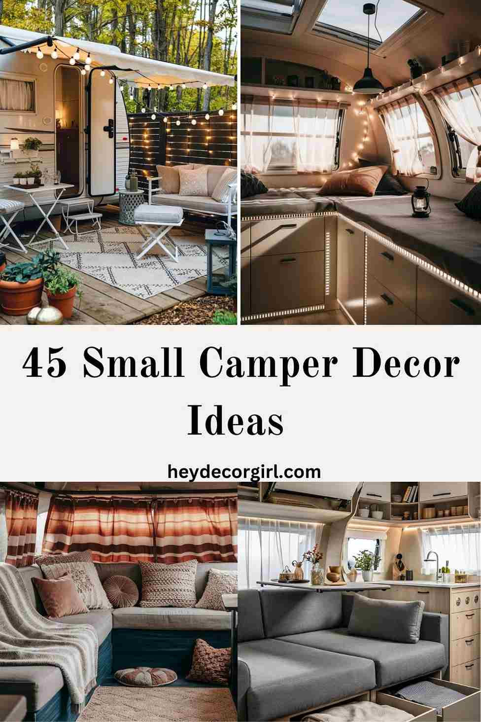 Small Camper Decor Ideas