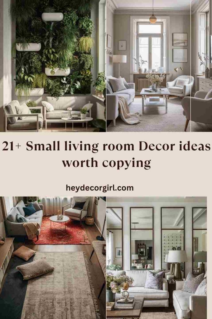 Small Living Room Decor Ideas