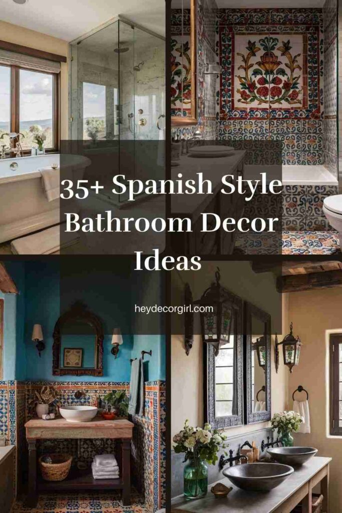 Spanish Style Bathroom Ideas