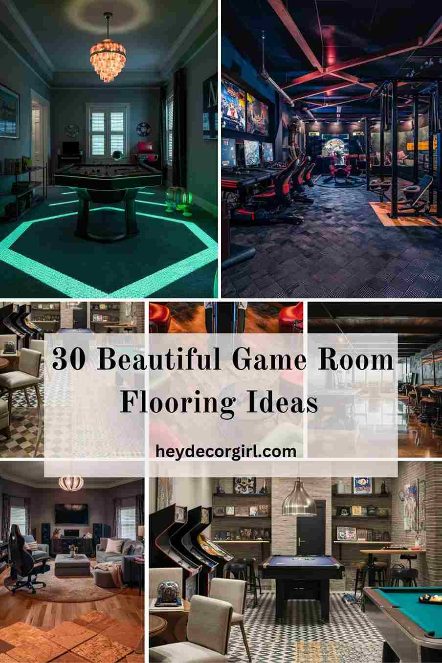 Game Room Flooring Ideas