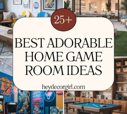 Adorable Home Game Room Ideas