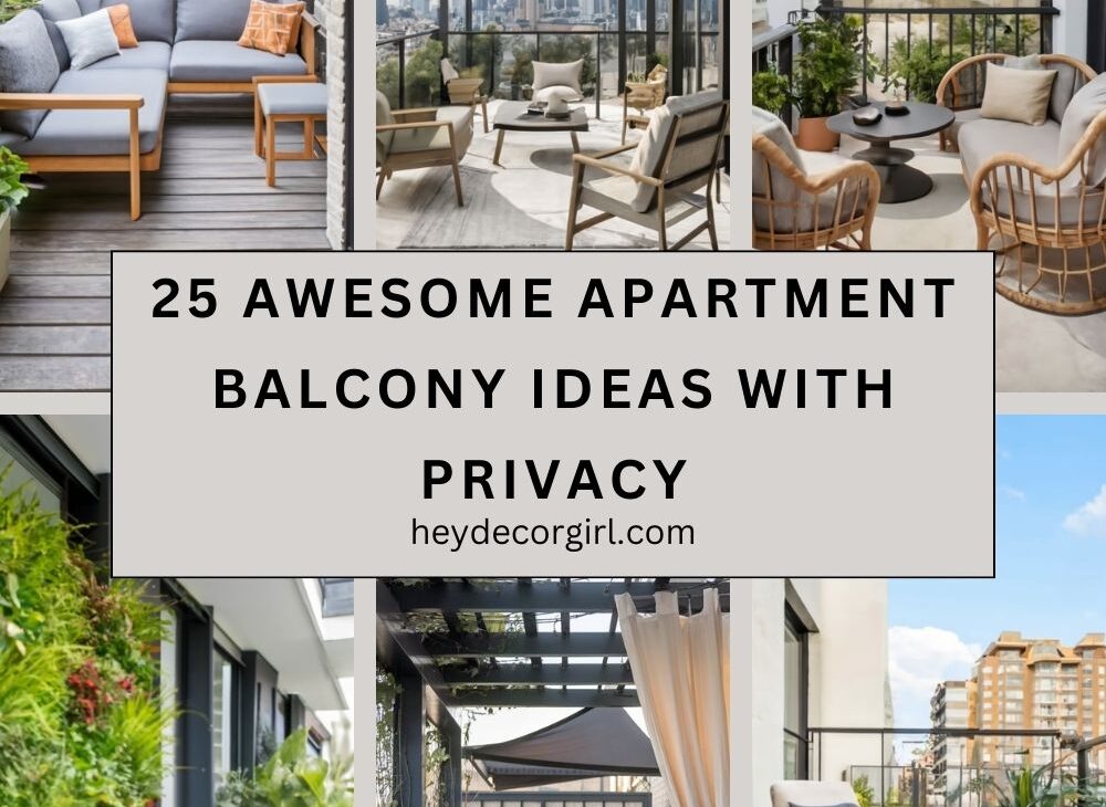 Apartment Balcony Ideas