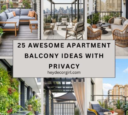 Apartment Balcony Ideas