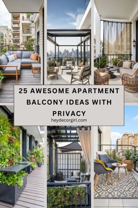 Apartment Balcony Ideas