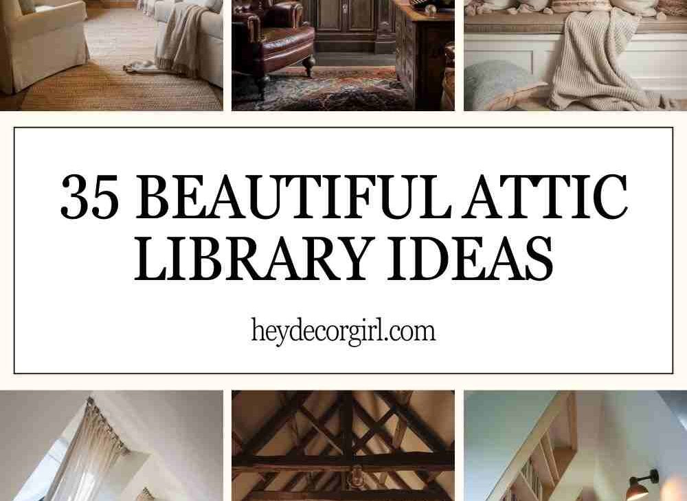 Attic library ideas