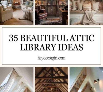 Attic library ideas