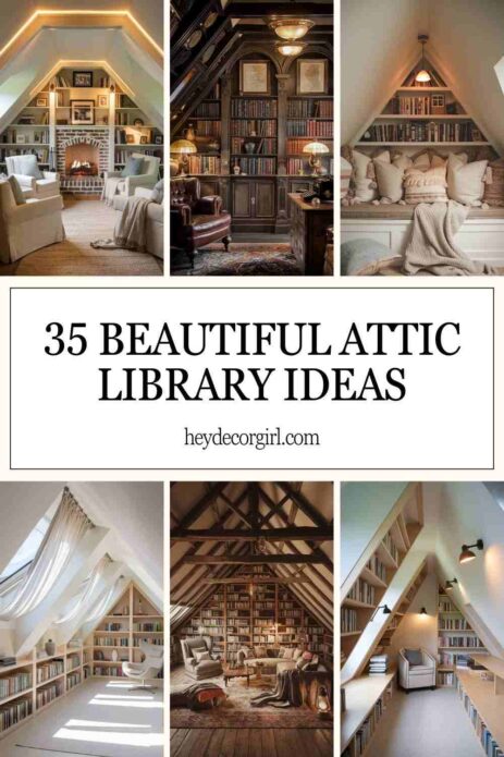 Attic library ideas