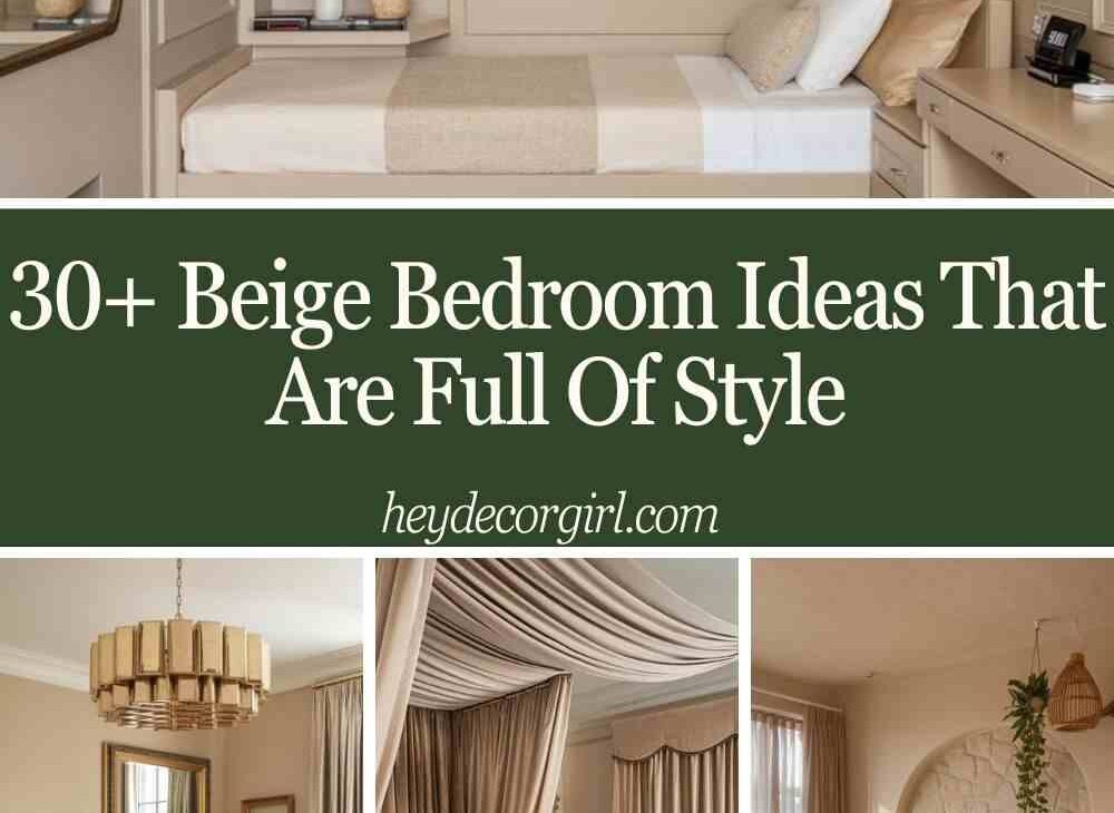 Beige bedroom ideas