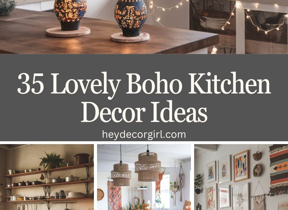 Boho Kitchen Decor Ideas