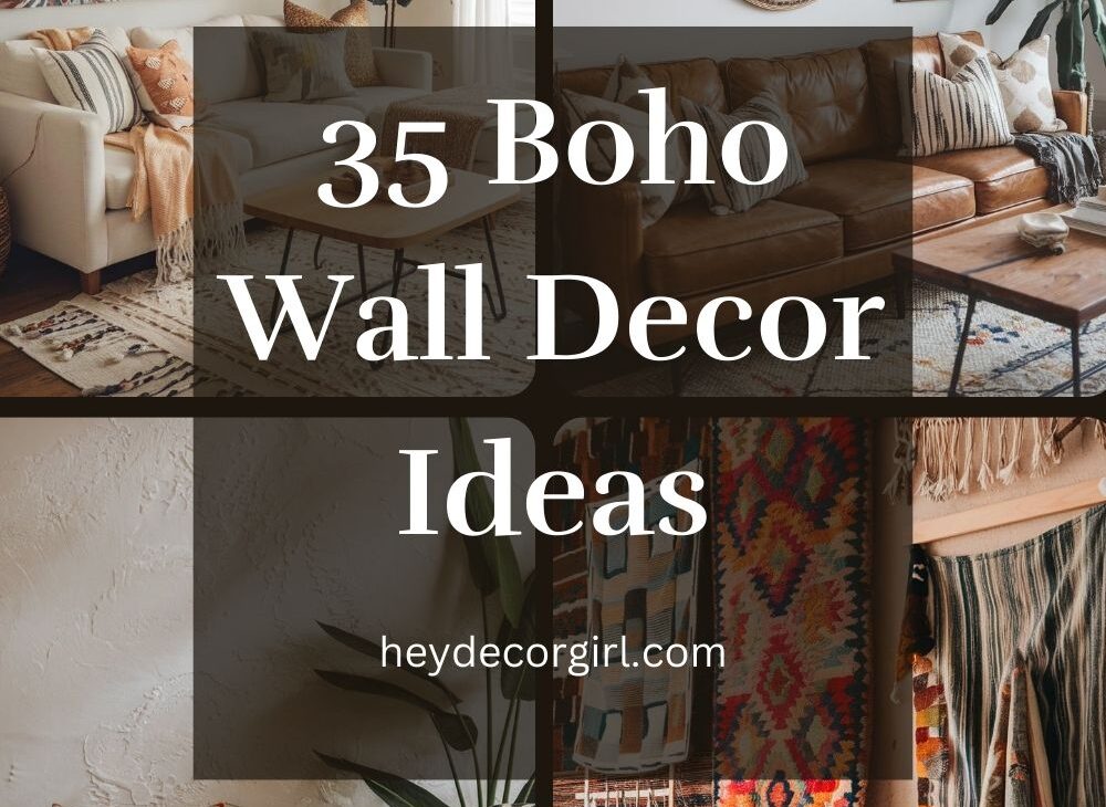 Boho Wall Decor Ideas