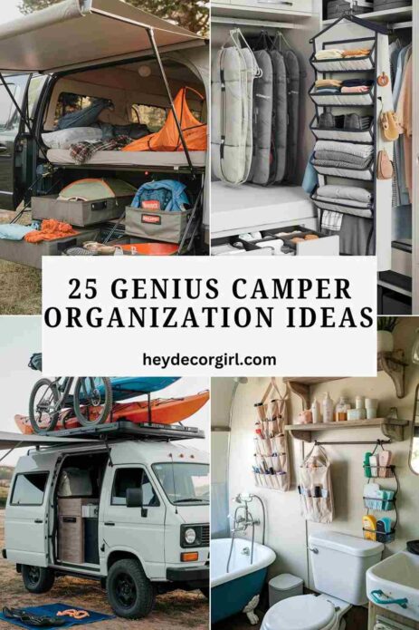 Camper Organization Ideas