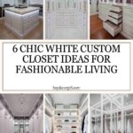 Chic White Custom Closet Ideas