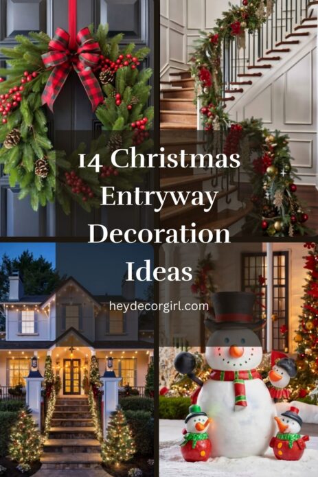 Christmas Entryway Decoration Ideas