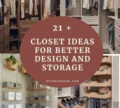 Closet Ideas for Better Design