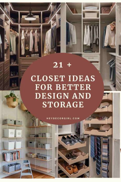 Closet Ideas for Better Design