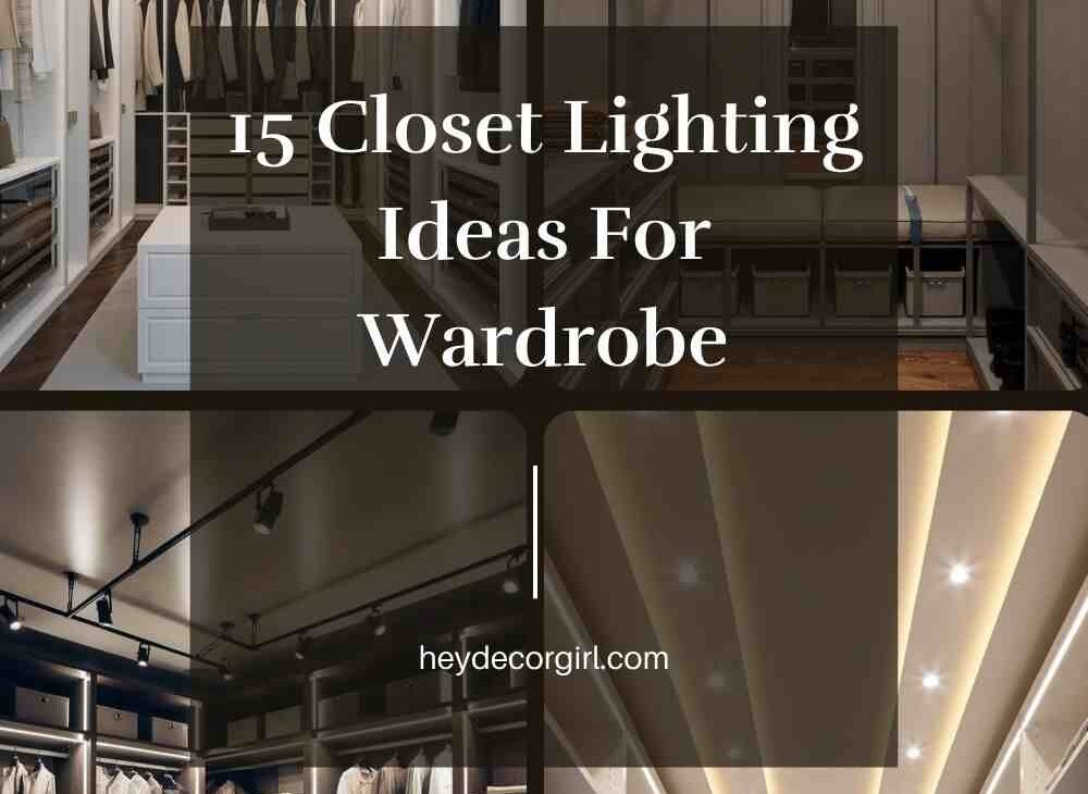 Closet lighting ideas