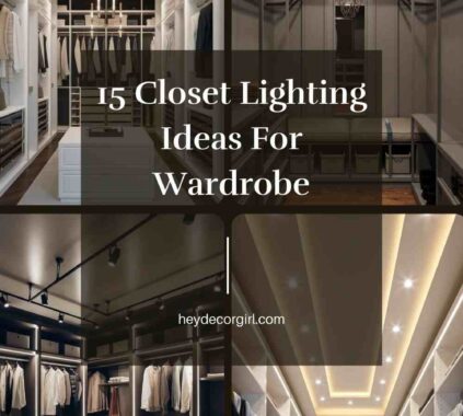 Closet lighting ideas