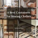 Containers for storing clothes