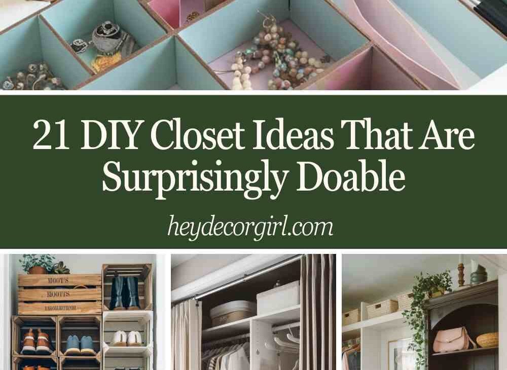 DIY Closet Ideas