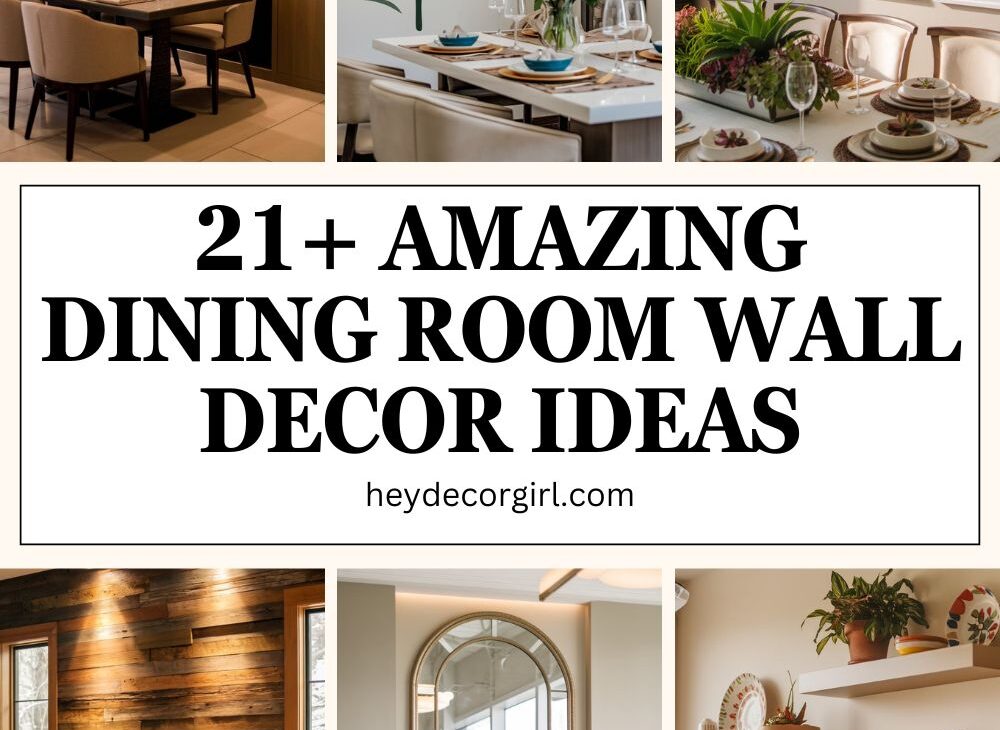 Dining Room Wall Decor Ideas