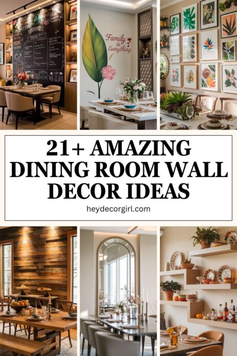 Dining Room Wall Decor Ideas