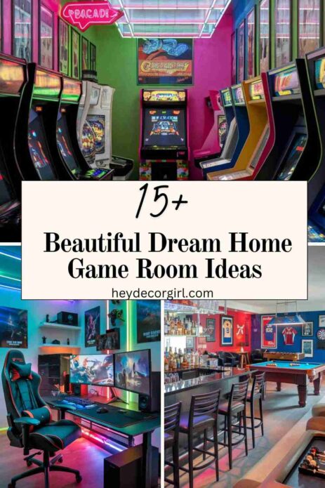 Dream Home Game Room Ideas