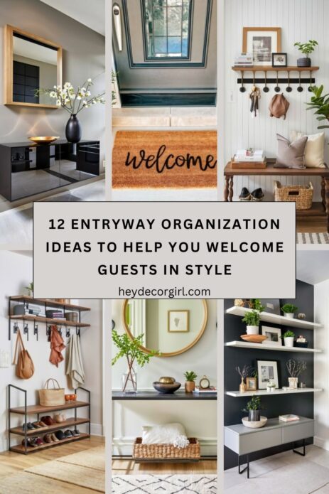 Entryway Organization Ideas