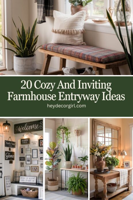 Farmhouse Entryway Ideas