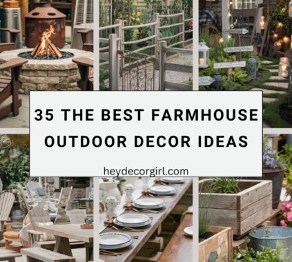 Farmhouse Outdoor Decor Ideas