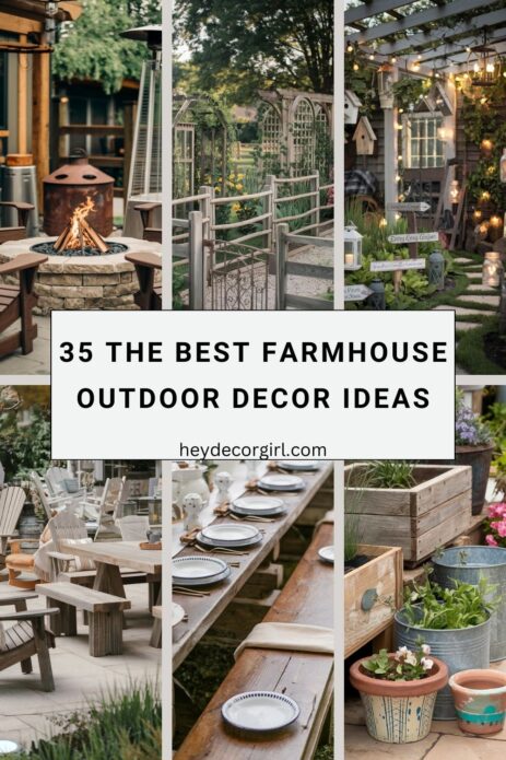 Farmhouse Outdoor Decor Ideas