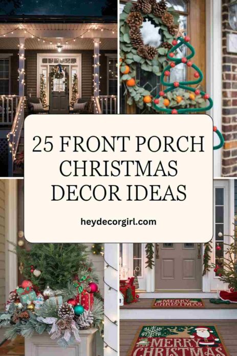 Front Porch Christmas Decor Ideas