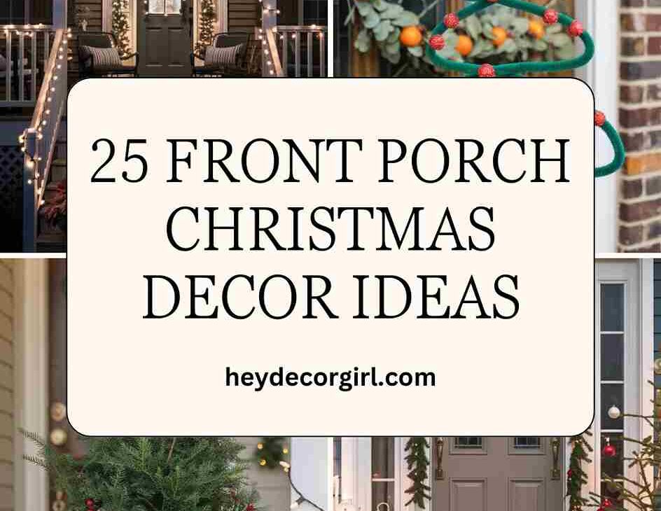 Front Porch Christmas Decor Ideas