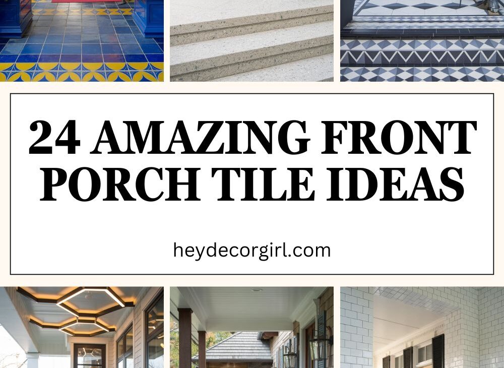 Front Porch Tile Ideas