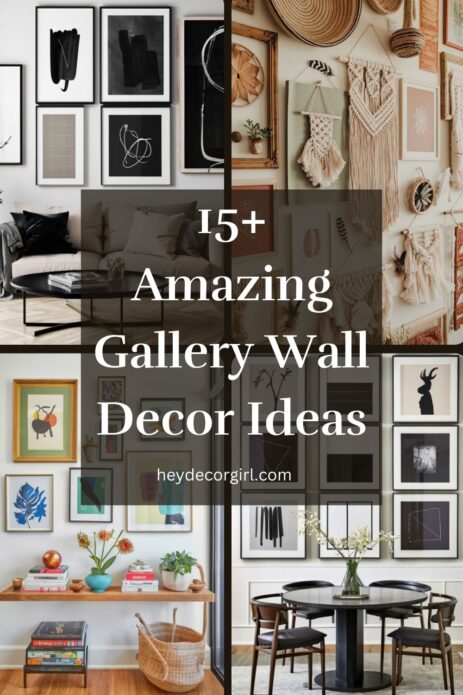 Gallery Wall Decor Ideas