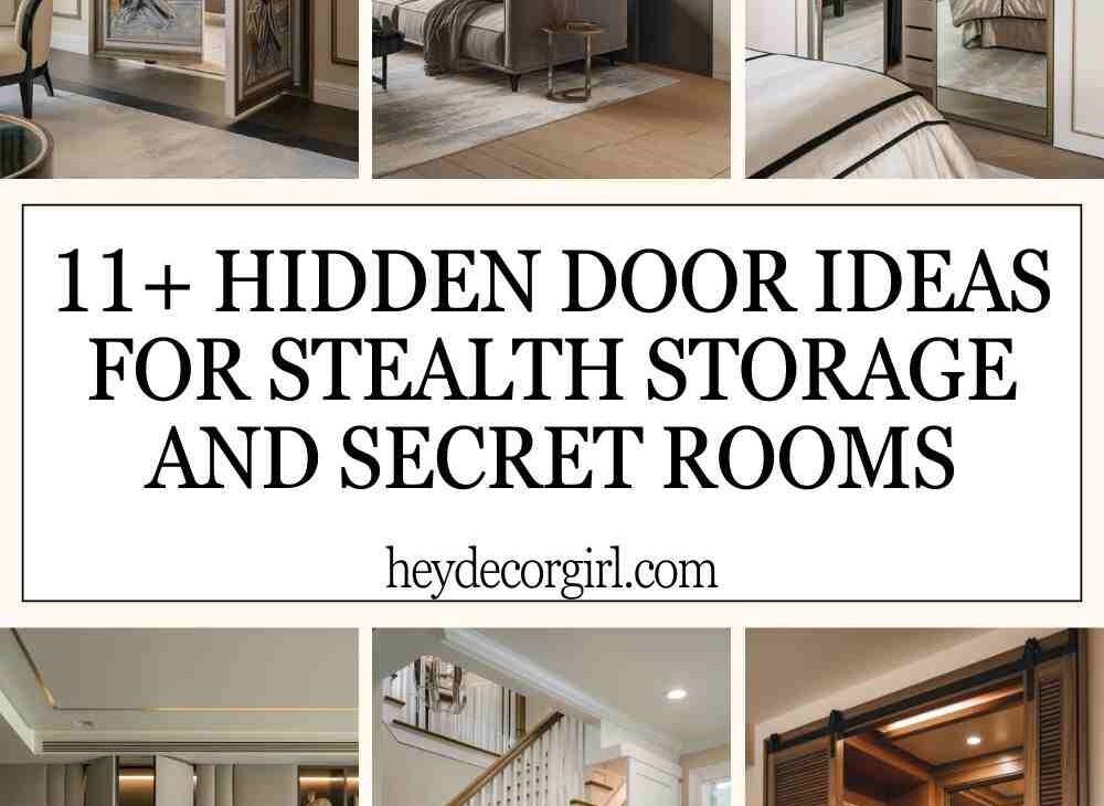 Hidden Door Ideas for Stealth Storage