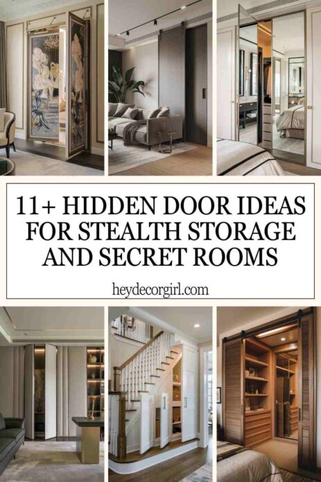 Hidden Door Ideas for Stealth Storage