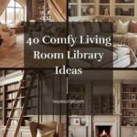 Living Room Library Ideas